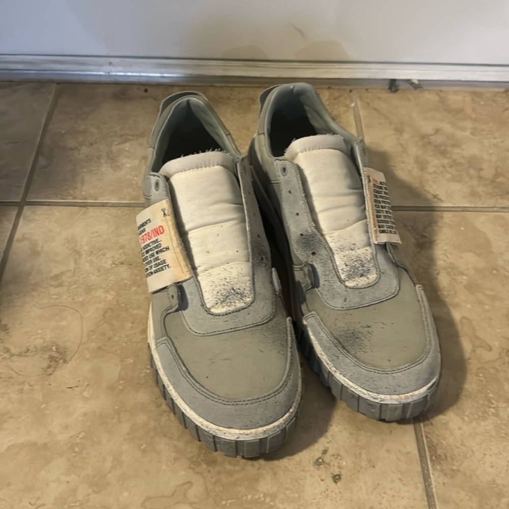 Diesel Grey Vintage Chunky Sneaker US Men 10 (Like New)